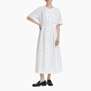 NEW Jenni Kayne White Button-Down Day Dress
